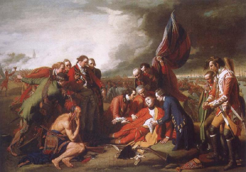 Benjamin West The Death of General Wolfe Spain oil painting art